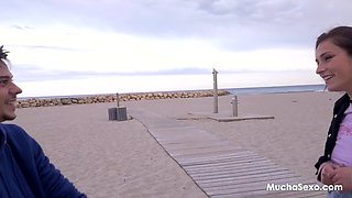 Amy's Redhead Passion in Wild Outdoor Public Play