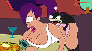 Futurama - Anal Sex Inside Cum - Cartoon Porn Parody