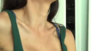 Best friend's stepmom Eva Long gives me slutty welcome home fuck