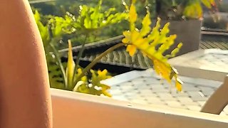 A stranger fucks me in the hotel's public jacuzzi! Nath