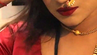 New Bride Look Stripping and Teasing