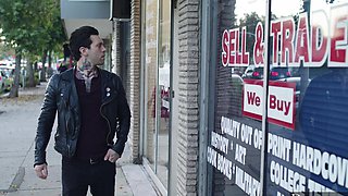 Skinny blonde Karla Kush in lingerie, Small Hands fucked her hard