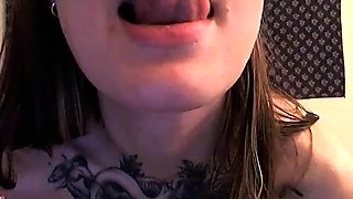 Big boobs milf masturbates with her dildo