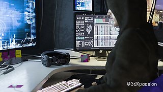 Erotic hottie's 3d animated porn