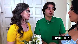 Muddy Three way With Our Fave Waitress - Lady Ritchie, Nicole Emma Vaunt