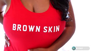 Beautiful Oiled Breasts