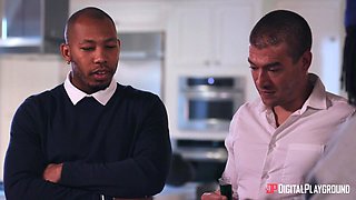 Xander Corvus' Wild Bedroom Encounter with Brunette