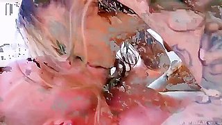 Exotic Caramel Skinned Honey Alexia Anders Gets Dicked Down With A Huge Facial