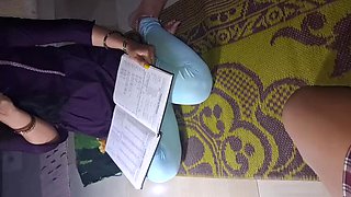Desi Teacher Fucks Indian College Student Outdoor Study Sex