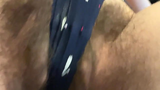 Hairy Pussy in Dirty Panties