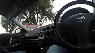 AussieFellatioQueens Ivy Anarchy Car Blowjob