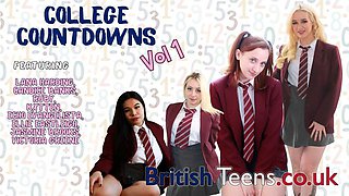 British Teens featuring wench's countdown porn
