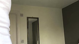 Blonde amateur gives webcam show with toys