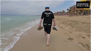 He Fucks Me In El Arenal, Mallorca. The Chambermaid Disturbs Us, But He Continues To Fuck Me. Vlog