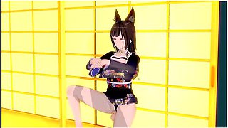 3d Hentai - Amagi - (azur Lane / Koikatsu)