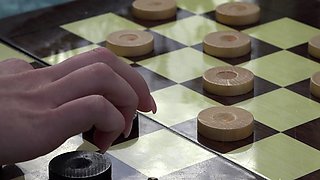 Checkers game ends for two teens with anal at friend's place