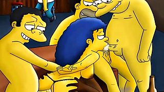 Famous toons hentai group sex