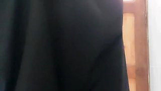 Camera In Public Bathroom Records Big Ass Urinating