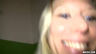 This Beautiful Blonde Is Going To Fuck This Guy