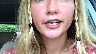 Amateur blonde teen casi james outdoor hardcore pounding