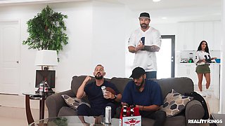 Amoral harlot exciting sex clip