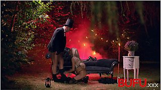 Veronica Leal And Michael Fly In Bufu Xxx. Blonde Sexy Witch Is Penetrated So Deeply So She Flew Away