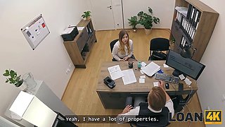 Loan4k. mind-blowing gangster wife Maya Couldn\u2019t fight back and hopped on a Big Dick to get a loan