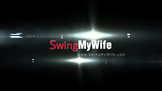 Swinger Married Couple Try Something