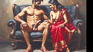 Car Toon - Indian Aunty Sucking Cock And Getting Her Pussy Licked And Creampied In Forest