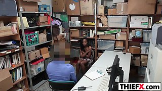 Daya Knight may pay with her boobs