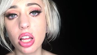 Blonde teen Sierras first erotic masturbation video