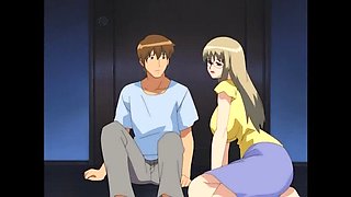 Uncensored Hentai: Horny Step Mom with Big Tits Fucks Her Stepson