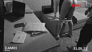 Director spanked a naughty student