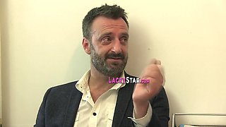 Throat fucked curvy british granny