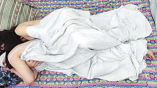 Desi Pornstar Couple Making Love on Bed