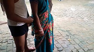 Desi Indian Village School Teacher Outdoor Hardcore Sex with Trilokinath