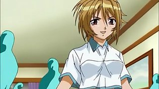 Anime babe rides cock like a horny cowgirl