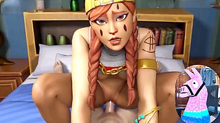 Colored hair, rule 34, fortnite hentai