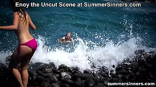 Massive Orgy at SummerSinners: Big Tits, Blowjobs, and Doggy Style with Hot Pornstars