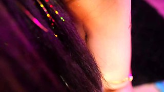 Teen Babe in Cute Panties Masturbates in Her Bedroom