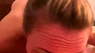 Amateur mature couple blowjob