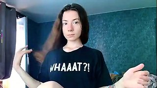 Hot amateur webcam teen masturbates for their fans