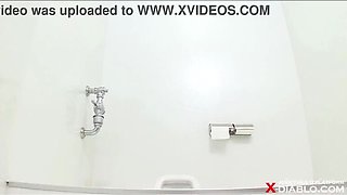 Office Lady Pee Desperation - Watch Her Embarrassing Toilet Pissing Scene