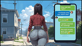 My New Girlfriend [ Taboo Hentai Game ] Ep.22 GF Walking Around Like a Pet!