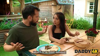 Daddy4k. wild mexican risked and screwed his daddy