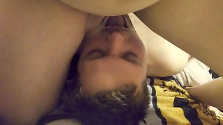 My Stepsis suck and sit on my Face & I cum inside her pussy