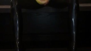 Amateur striptease and Solo masturbation