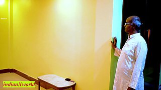 Beautiful College Girl Hot Erotic Sex with Old Teacher! Indian College Girl Sex