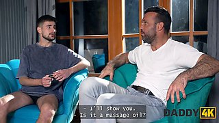 Daddy4k. horny teen with ideal natural figure luvs to cheat on her boyfriend in their bedroom