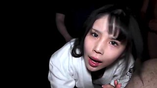 Newbie Gangbang - Submissive Japanese Slut Gets